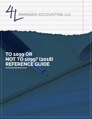 To 1099 or Not to 1099? - 4L white paper